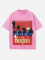 The Beatles Print Round Neck T-shirt