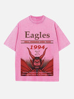 Eagles Print Round Neck T-shirt