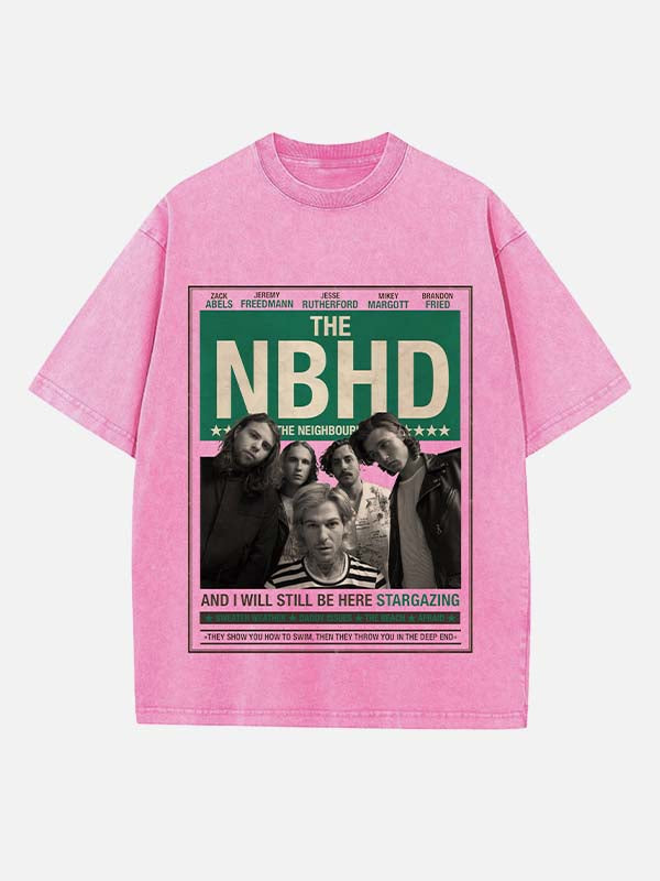 The Neighbourhood Print Round Neck T-shirt