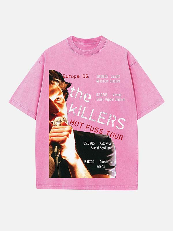 The Killers Print Round Neck T-shirt