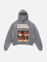 Ariana Grande Print Slant Pockets Hoodie