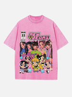 NewJeans Print Round Neck T-shirt