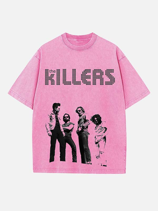 The Killers Print Round Neck T-shirt