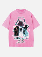 Madison Beer Print Round Neck T-shirt