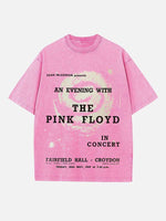 Pink Floyd Print Round Neck T-shirt