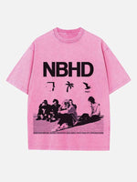 The Neighbourhood Print Round Neck T-shirt