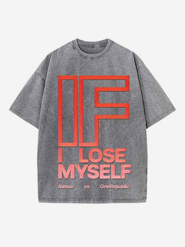 OneRepublic Print Round Neck T-shirt