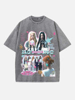 ILLIT Print Round Neck T-shirt