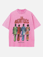 The Beatles Print Round Neck T-shirt