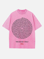 The Goo Goo Dolls Print Round Neck T-shirt