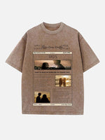 The Goo Goo Dolls Print Round Neck T-shirt