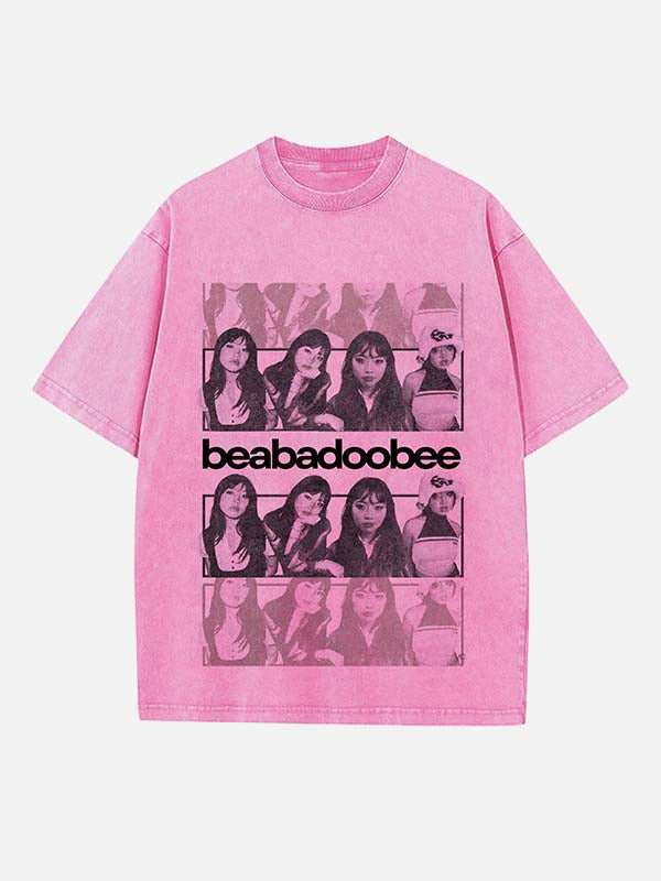 Beabadoobee Print Round Neck T-shirt