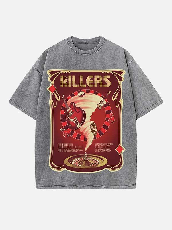 The Killers Print Round Neck T-shirt