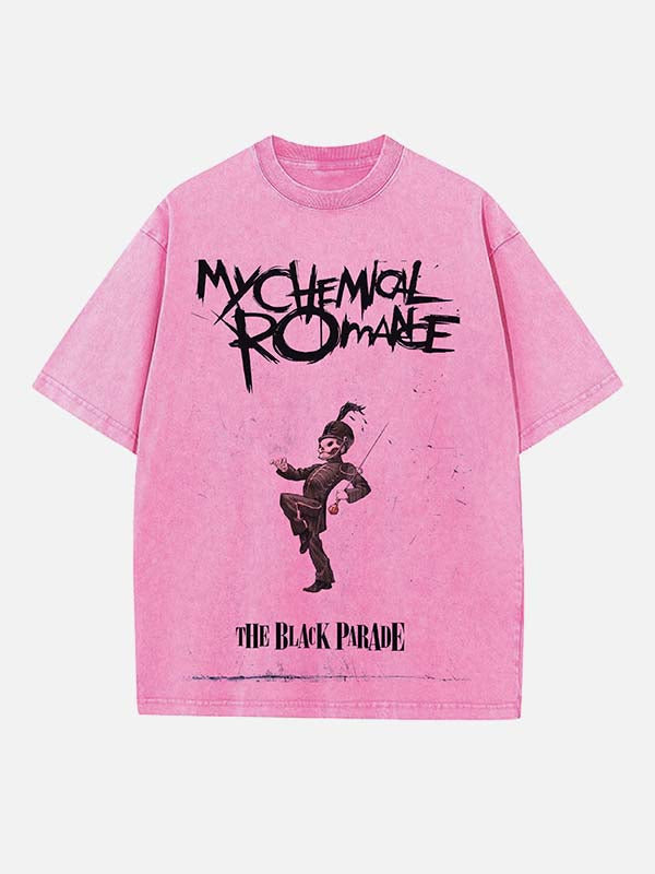 My Chemical Romance Print Round Neck T-shirt