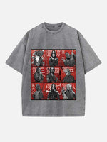 Slipknot Print Round Neck T-shirt