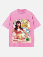 Katy Perry Print Round Neck T-shirt