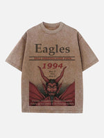 Eagles Print Round Neck T-shirt