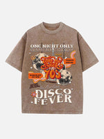 ABBA Print Round Neck T-shirt