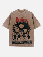 The Beatles Print Round Neck T-shirt