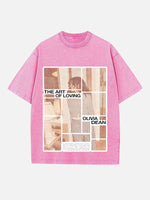 Olivia Dean Print Round Neck T-shirt