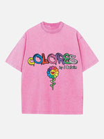 J Balvin Print Round Neck T-shirt