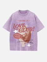 Lorde Print Round Neck T-shirt