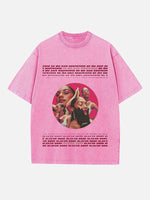 Olivia Dean Print Round Neck T-shirt