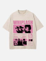 Aespa Print Round Neck T-shirt