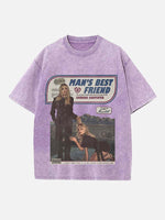 Sabrina Carpenter Print Round Neck T-shirt