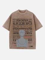 OneRepublic Print Round Neck T-shirt