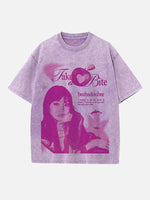 Beabadoobee Print Round Neck T-shirt