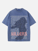 The Killers Print Round Neck T-shirt