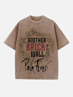 Pink Floyd Print Round Neck T-shirt