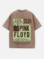 Pink Floyd Print Round Neck T-shirt