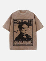 BTS Print Round Neck T-shirt