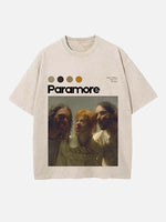 Paramore Print Round Neck T-shirt
