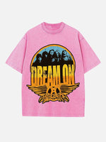 Aerosmith Print Round Neck T-shirt