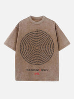 The Goo Goo Dolls Print Round Neck T-shirt
