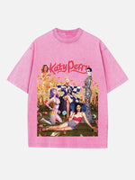 Katy Perry Print Round Neck T-shirt