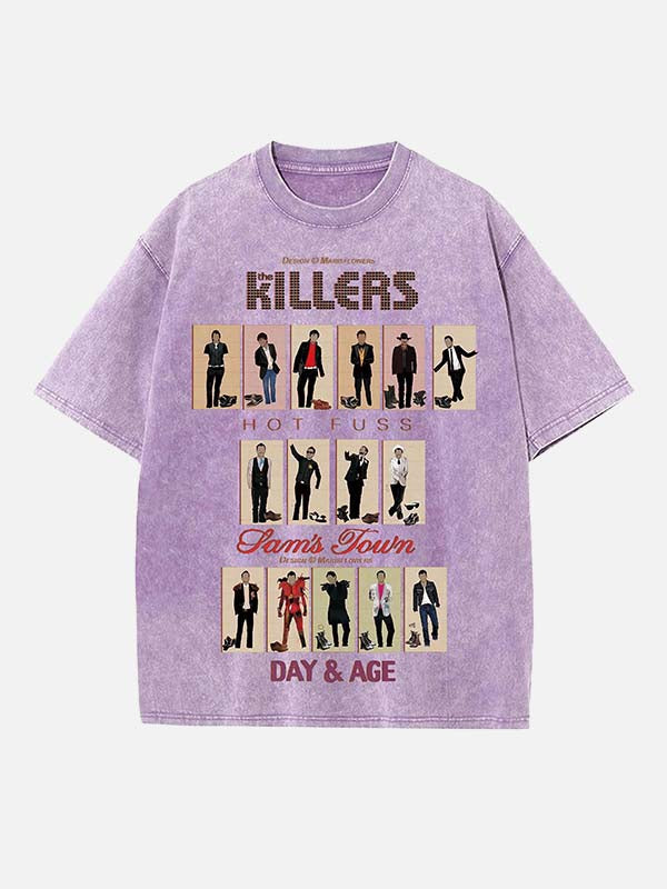 The Killers Print Round Neck T-shirt