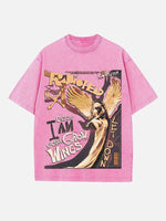 Radiohead Print Round Neck T-shirt