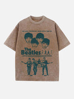 The Beatles Print Round Neck T-shirt