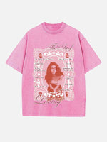Olivia Dean Print Round Neck T-shirt