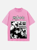 Limp Bizkit Print Round Neck T-shirt