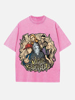 Limp Bizkit Print Round Neck T-shirt