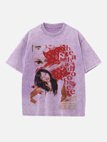 Beabadoobee Print Round Neck T-shirt