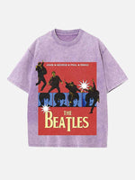 The Beatles Print Round Neck T-shirt
