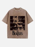 The Beatles Print Round Neck T-shirt