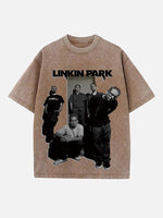 Linkin Park Print Round Neck T-shirt