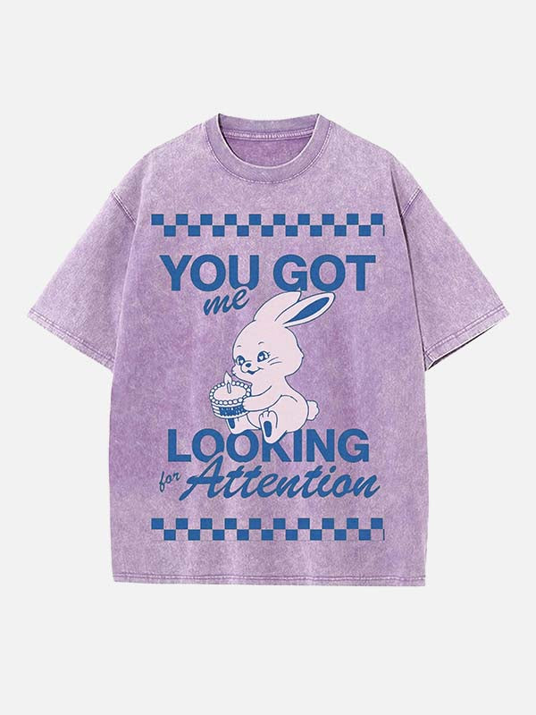 NewJeans Print Round Neck T-shirt